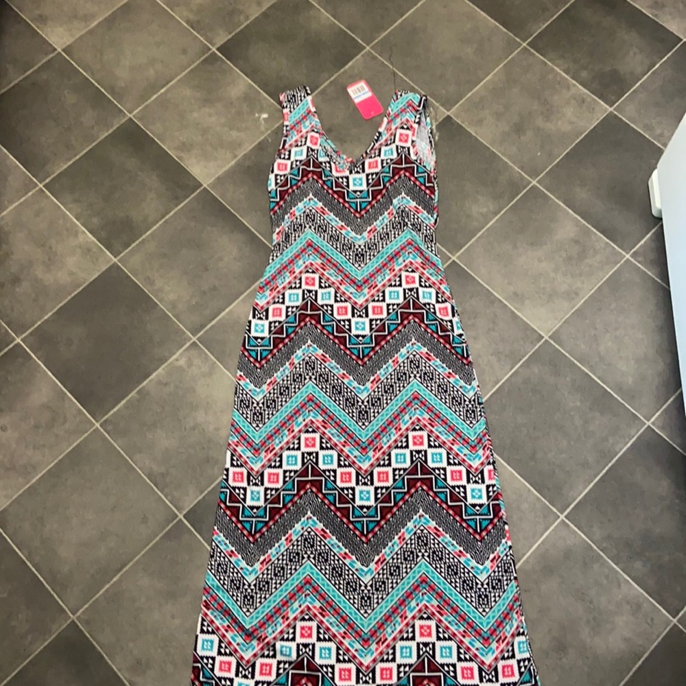 🖤Colorful open back dress 🖤